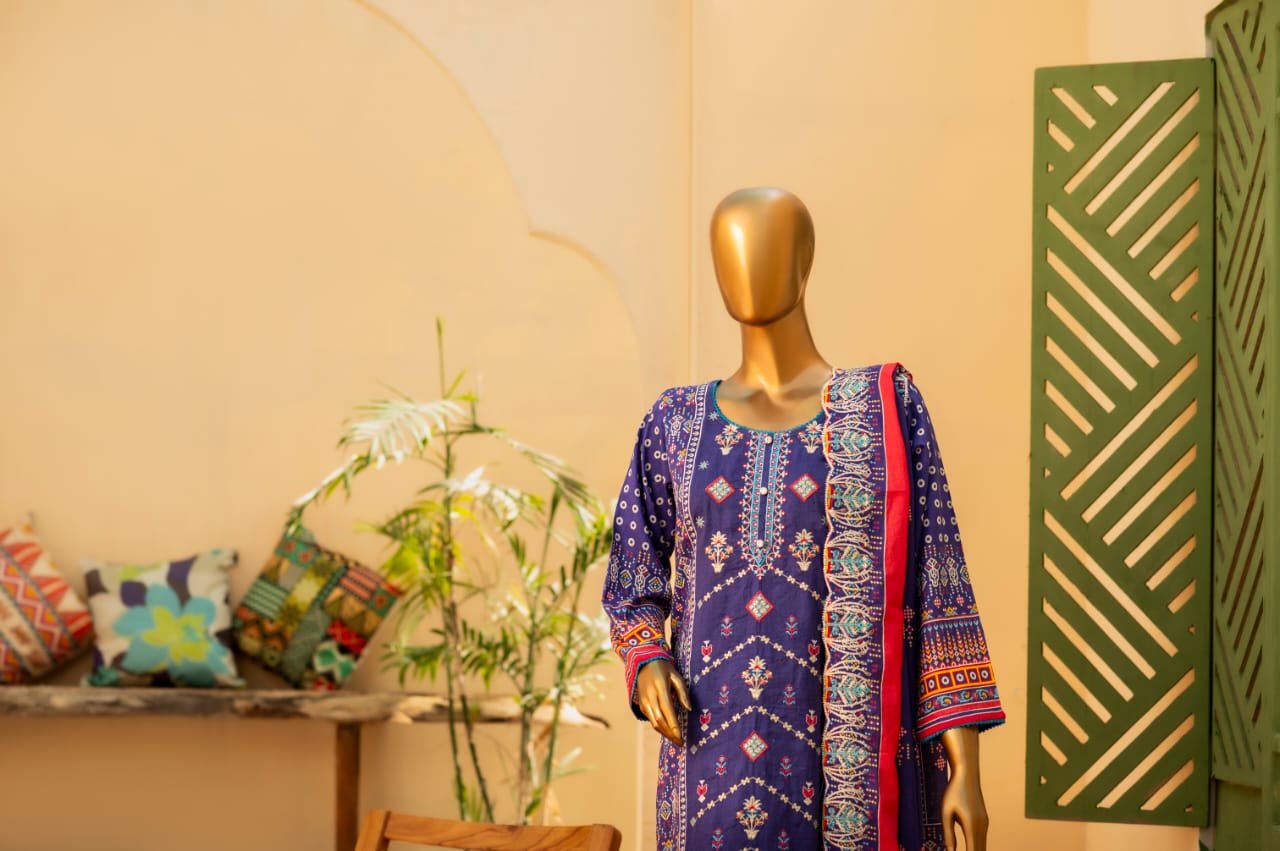 Satrangi Embroidery By Al Tawakkal Fabrics