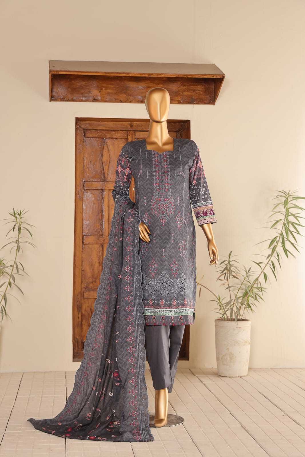 Satrangi Cutwork Embroidery By Al Tawakkal Fabrics