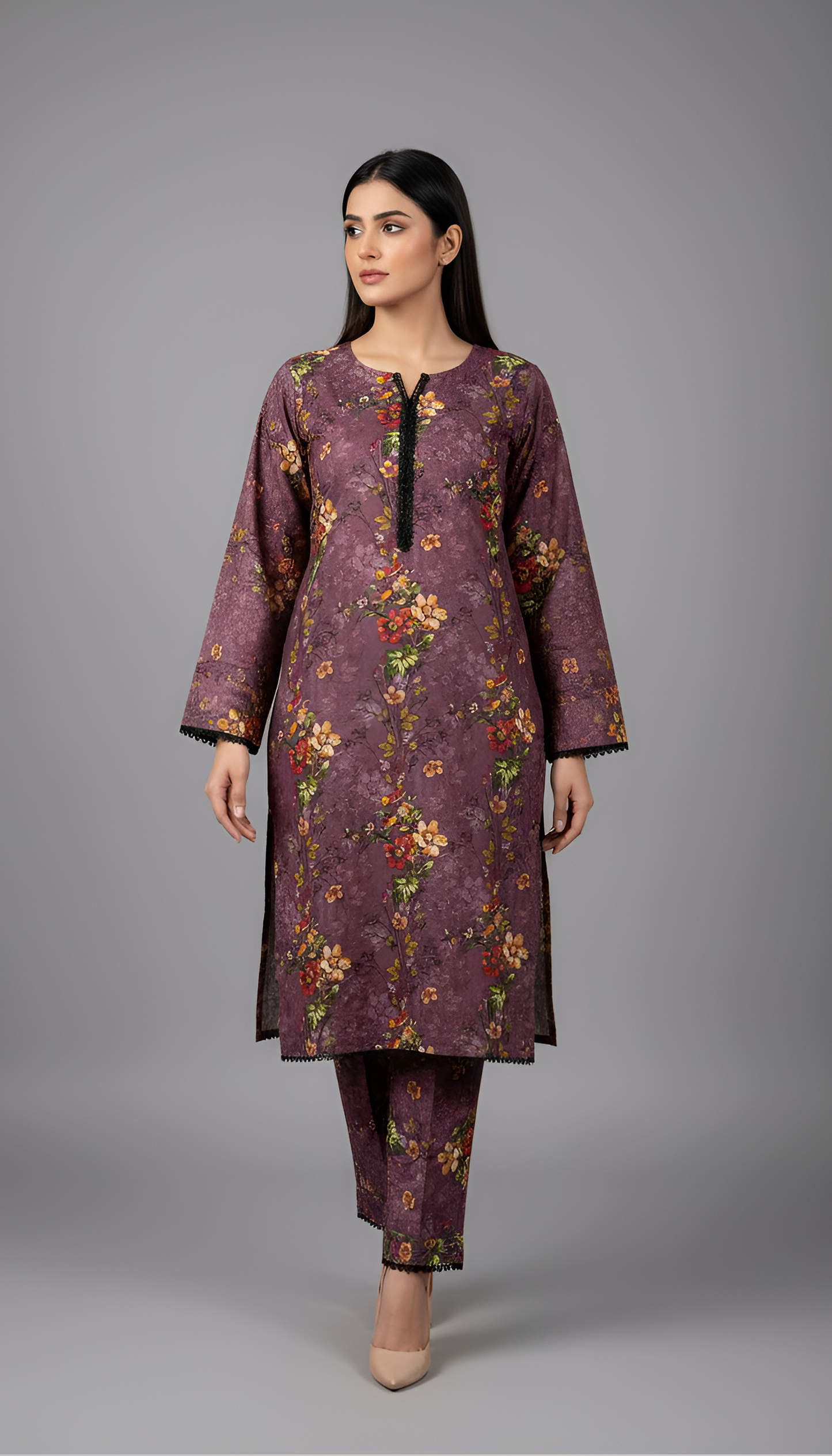 KHADIJA DIGITAL 2 PIECE STITCHED BY AL TAWAKKAL